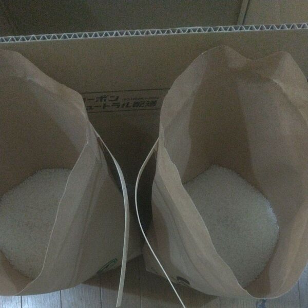 長野県産コシヒカリ梱包材込み10kg