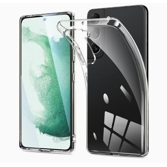 Galaxy S22 ケース クリア 耐衝撃 薄型 ギャラクシーS22 カバー TPU 軽量 全面保護 (クリア) m-092