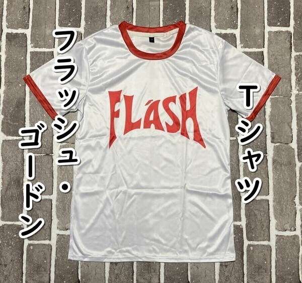 ▲棚:V_H7【Tシャツ フラッシュ・ゴードン (サム・ジョーンズ 主演) Mサイズ】sa_wjig S05-10