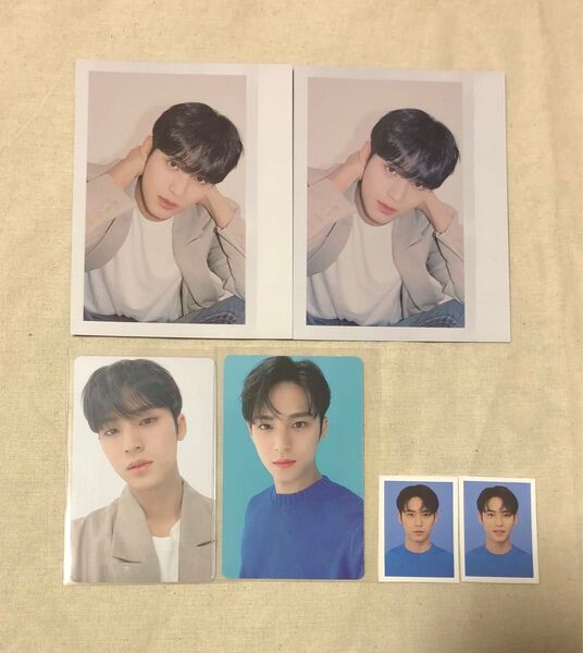 SEVENTEEN シーグリ 2022 ミンギュ トレカ インスタントフォト 証明写真 まとめ売り セブチ