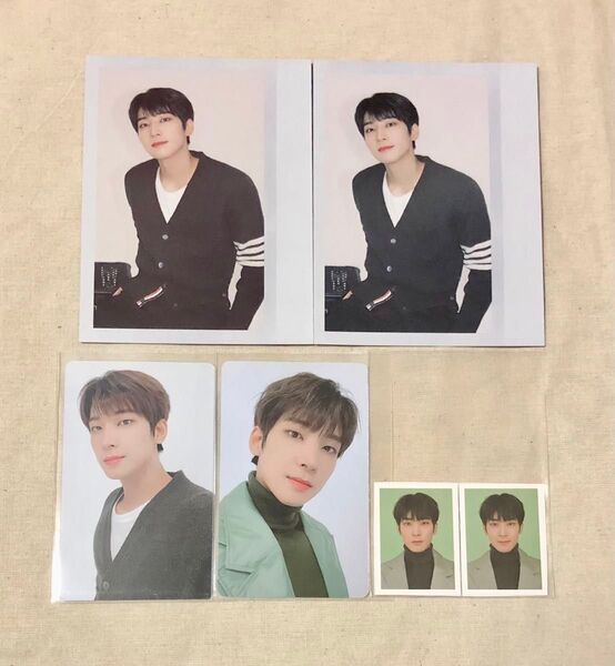 SEVENTEEN シーグリ 2022 ウォヌ トレカ インスタントフォト 証明写真 まとめ売り セブチ