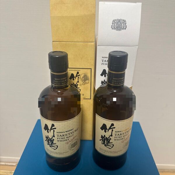 竹鶴700ml2本セット 箱付き ピュアモルト ニッカ