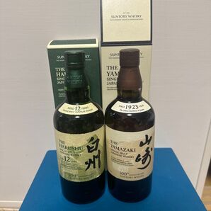 サントリーウイスキー 白州12年 山崎100周年 2本セット