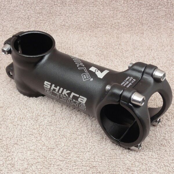 新品 ステム 長さ90mm 7度 バークランプ31.8mm オーバーサイズ28.6mm アルミ合金製 軽量 自転車 送料無料
