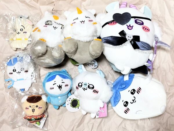 ちいかわ ぬいぐるみ ハチワレ うさぎ マスコット モモンガ くりまんじゅう あのこ