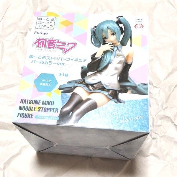 初音ミク ぬーどるストッパーフィギュア パールカラーVer. 黒星紅白