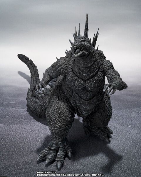 ★新品未開封/輸送箱貼り跡なし★ S.H.MonsterArts ゴジラ(2023)マイナスカラーver. / 魂ウェブ商店限定