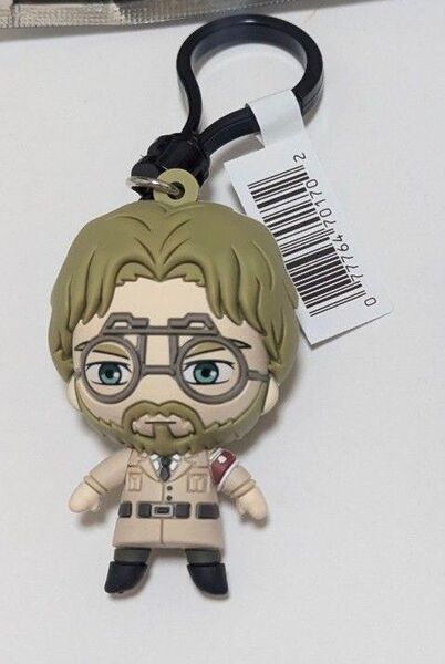 進撃の巨人 ジーク フィギュア バッグクリップ キーホルダー キーチェーン