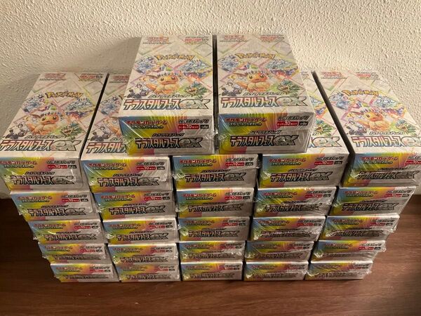 ポケモンカード テラスタルフェスex 27boxセット シュリンク付き