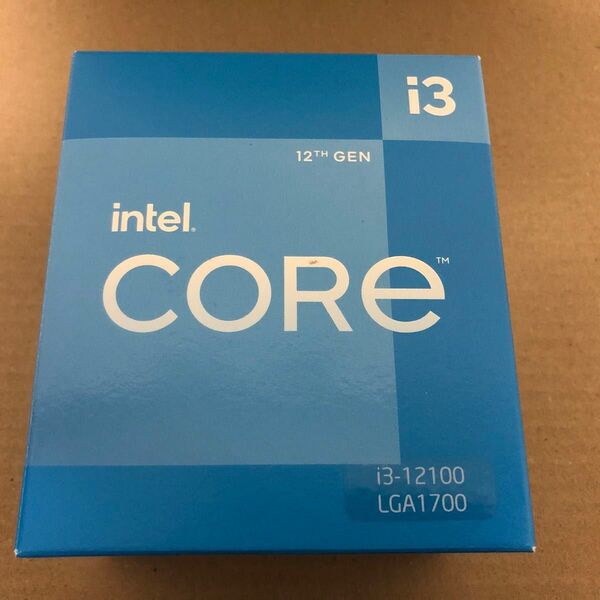 Intel Core i3-12100 BOX LGA1700 グラフィック機能あり
