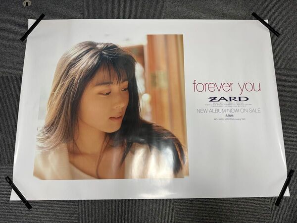 【希少品】 ZARD forever you ポスター 超特大 B0サイズ