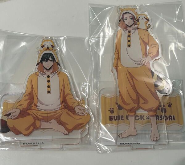 ブルーロック × ラスカル アクリルスタンド 糸師兄弟 冴・凛