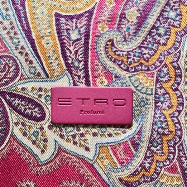 ETRO ショルダーバッグ ペイズリー柄 ピンク シグネチャー