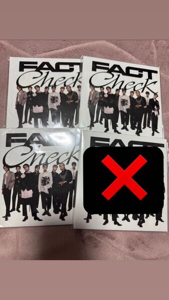 NCT 127 Fact Check Japan exclusive 3枚 新品未開封