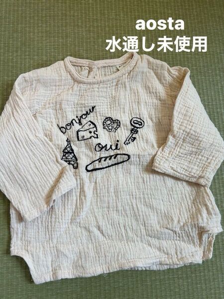 韓国子供服 aosta 春秋 トップス サイズ90 未使用