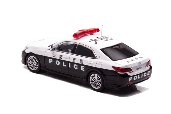【レイズ】1/64スケール・トヨタ 210系クラウン アスリート 大阪府警察 パトロールカー 警察車両 緊急車両 パトカー