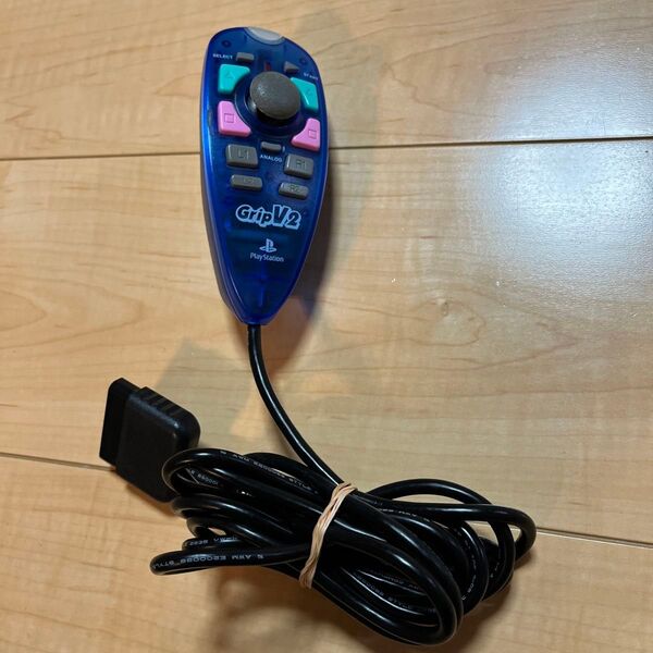キレイ PS/PS2対応 グリップV2 サミー Sammy クリアブルー 清掃済み 動作確認済み ダービースタリオン