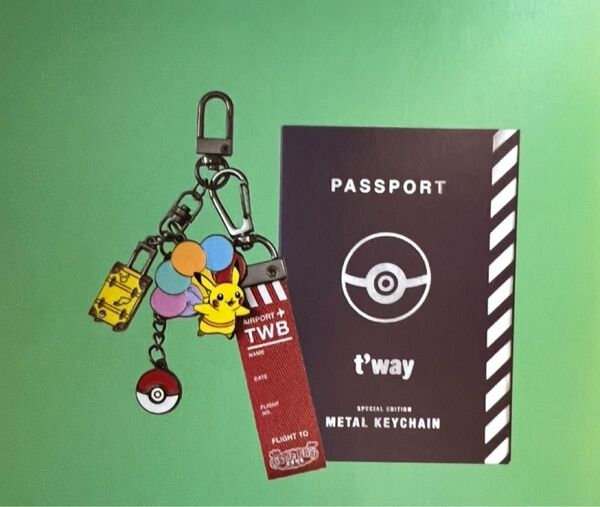 t’way航空機内販売ポケモンキーホルダー未開封