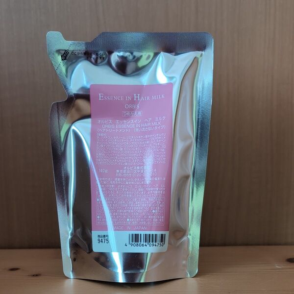 ORBIS エッセンスインヘアミルク 140g つめかえ用