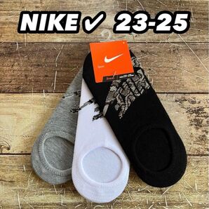 NIKE カバーソックス 3足組 23−25