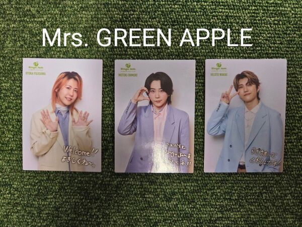 Mrs. GREEN APPLE ファンクラブ 会員限定 カード フォトカード