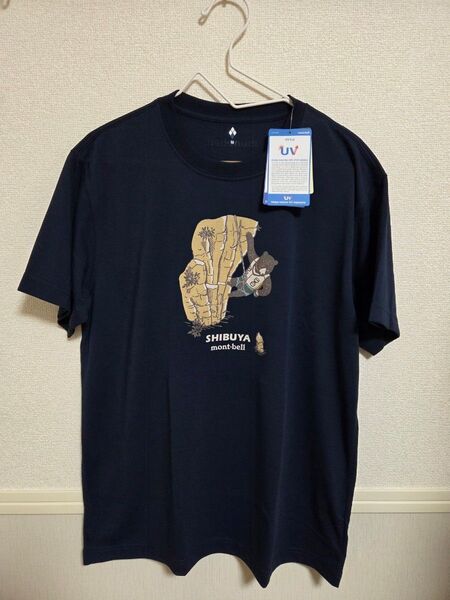 mont-bell ウィックロン 渋谷限定 ハチ公 半袖Tシャツ クライミング