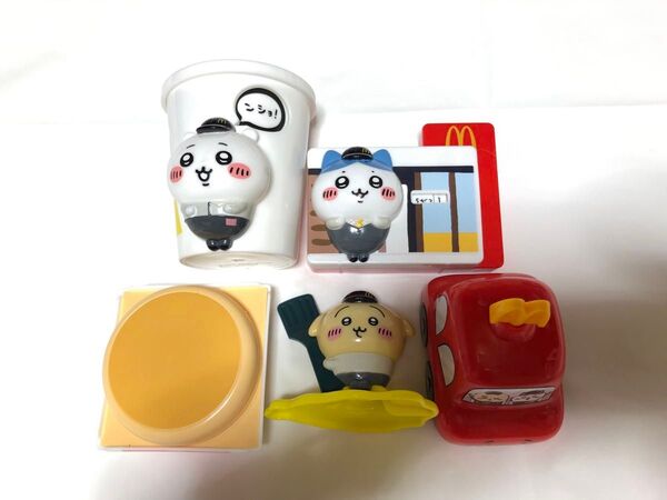 ちいかわ ハッピーセット 第1弾 4種コンプリートセット マクドナルド マック おもちゃ コラボ McDonald