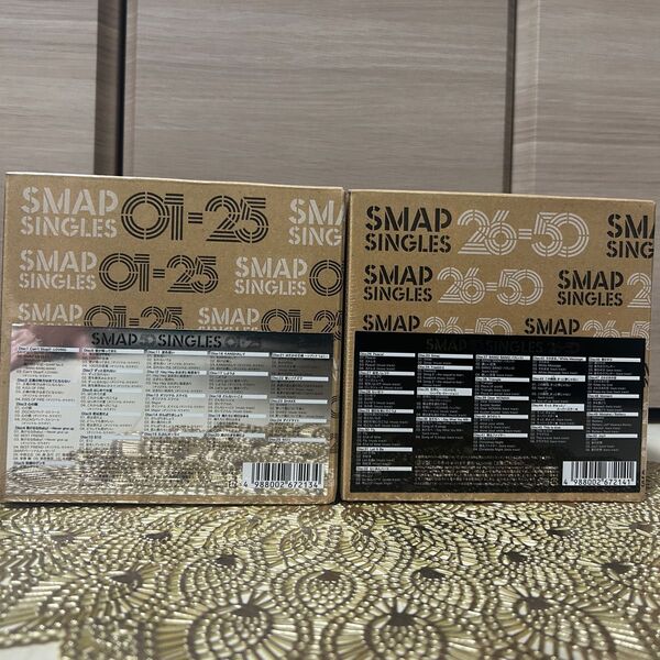 新品未開封 CD SMAP 50SINGLES 01-25 & 26-50