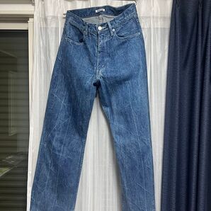AURALEE SELVEDGE FADED LIGHT DENIM P WOMEN LIGHTNINGEFFECTINDIGO