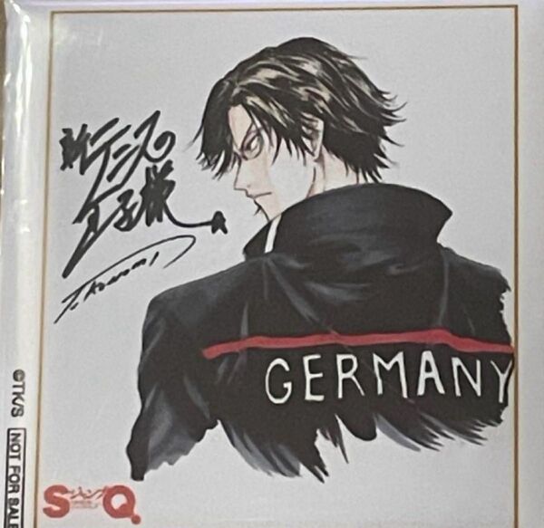 ジャンプSQ. 新テニスの王子様 手塚国光 角缶バッジ 当選品
