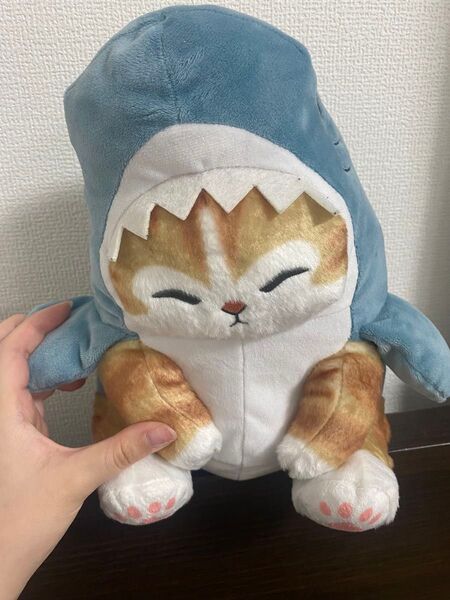 【⑫】mofusand モフサンド 海の生き物にゃん2BIGぬいぐるみ サメにゃん