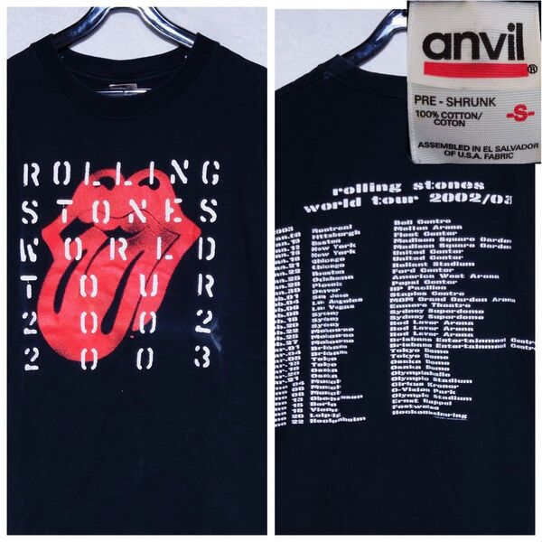 公式 THE ROLLING STONES 2002-2003 ツアーTシャツ