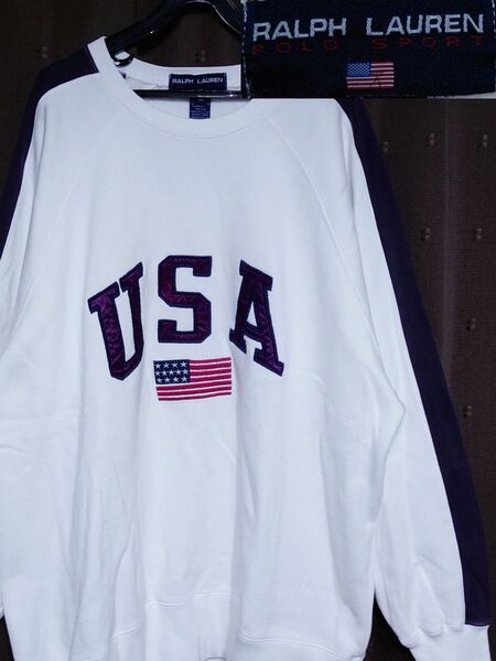 USA製 POLO SPORT RALPH LAUREN スウェット トレーナー 90s 古着
