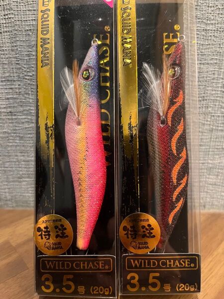 スクイッドマニア ワイルドチェイス 烏賊style限定カラー バニーピーチ ゴールデンエンペラー 3.5号