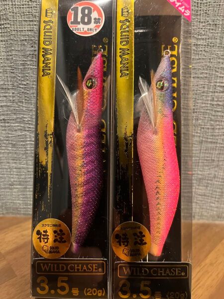 スクイッドマニア ワイルドチェイス 3.5号 烏賊style限定カラー バニーピーチ アダルトバニー