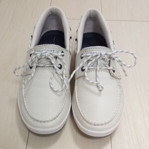 ROCKPORT ロックポート デッキシューズ ホワイト 26.0cm