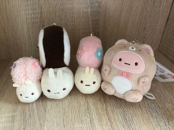すみっコぐらし てのりぬいぐるみ プライズマスコットセット