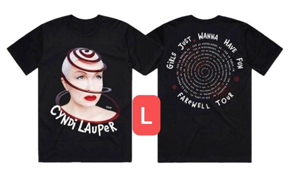 シンディーローパー Cyndi Lauper Tシャツ 2025 新品 Lサイズ