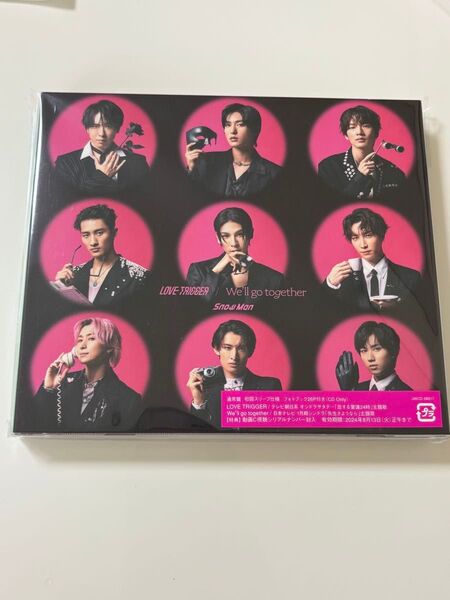 Snow Man CD LOVE TRIGGER We’ll go together 通常盤