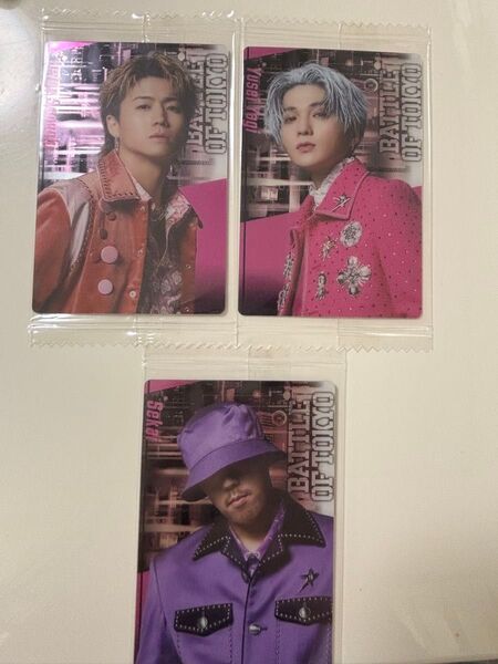 FANTASTICS BATTLE OF TOKYO ウエハース カード