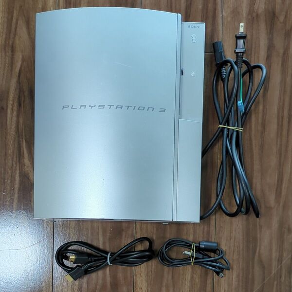 SONY PlayStation 3 CECHL00 本体 シルバー 動作確認済み