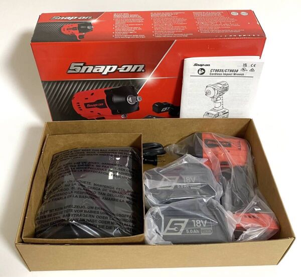 最新型 スナップオン 電動インパクトレンチ CT9035J2 電動インパクト 1/2コードレス