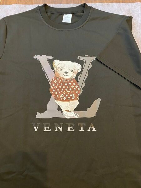 P1◇新品◆パロディTシャツ◆ブラック◇Lサイズ相当(表記はUS Sサイズですが日本サイズLサイズ相当)