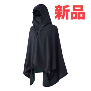 新品 エックスシェルター暑熱ポンチョ フリーサイズ ブラック ワークマン