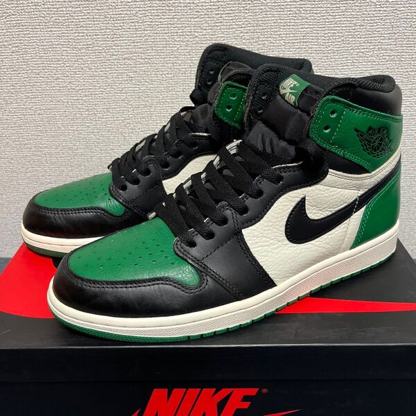 NIKE AIR JORDAN 1 PINE GREEN エアジョーダン1 パイングリーン 28センチ US10