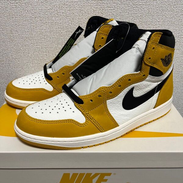 【最終価格】新品未試着 Air Jordan 1 OG Yellow Ochre エアジョーダン 1 イエローオークル