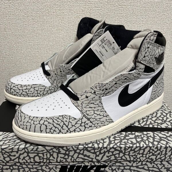 最終価格【新品未試着】AIR JORDAN 1 HIGH OG cement ジョーダン1 セメント US10 28センチ