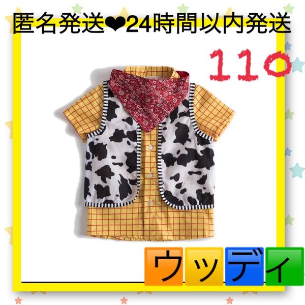 最安値 ディズニー トイストーリー ウッディ コスプレ ハロウィン 衣装 子供 なりきり衣装 コスチューム 半袖 Tシャツ 夏服