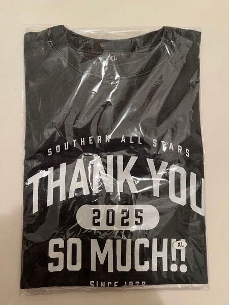サザンオールスターズ LIVEツアー2025ヴィンテージ風Tシャツ XL グレー