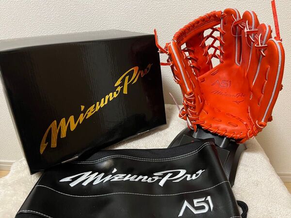 ミズノプロ A51 イチローモデル 軟式 内野手用 グラブ